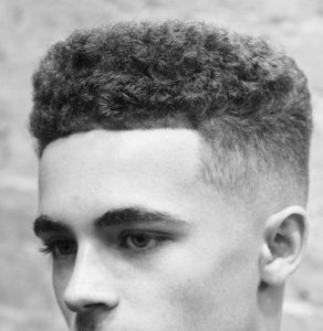 Curly Flat Top