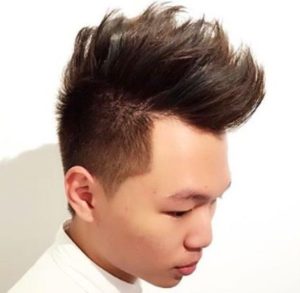 asian hair cutting