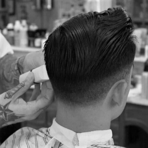 50s Mens Hairstyles Back Taper Haircuts