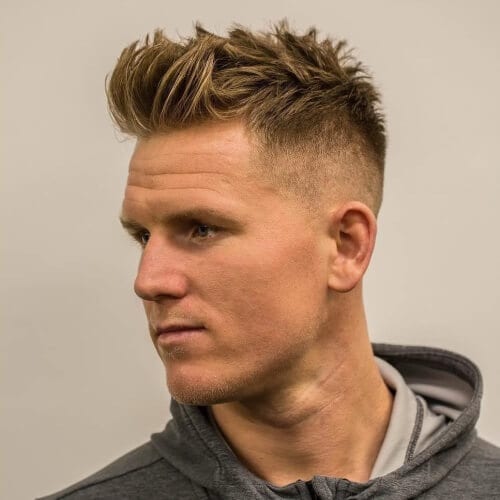 Spiky Mens Hairstyles for Fine Straight Hair