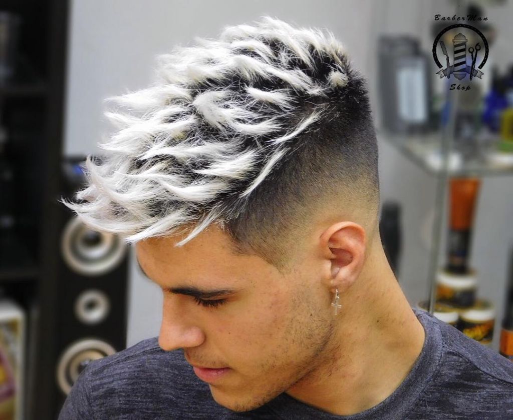 Dyed Spikes On Top