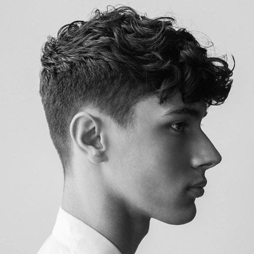 Easy 1950s Mens Hairstyles for Curly Hair