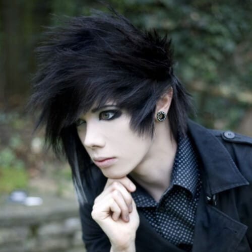 Goth Punk Hairstyles For Guys