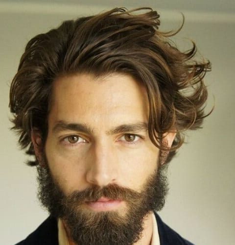 Layered Messy Hairstyles for Men