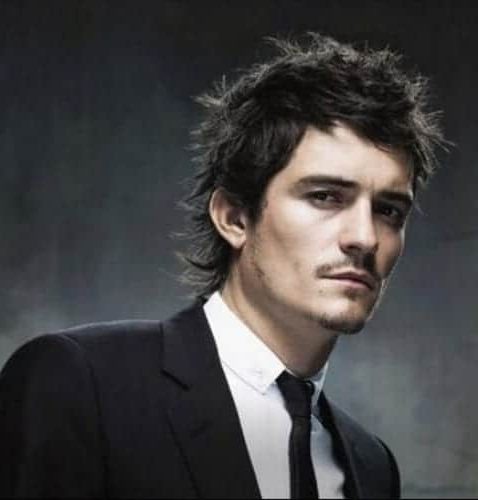 Orlando Bloom Messy Hairstyles for Men