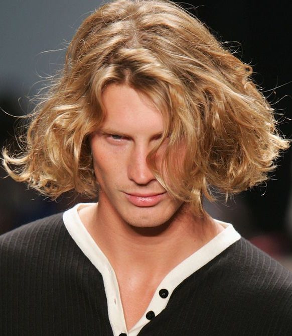 Sexy Long Blonde Hair Styles for Guys