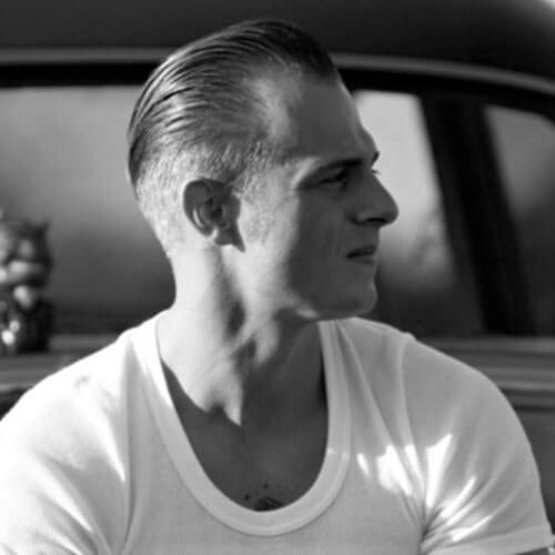 Slick Back Fifties 50s Mens Hairstyles