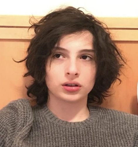 The Finn Wolfhard Messy Mens Hairstyles