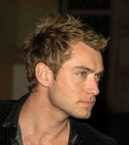 The Jude Law Messy Hairstyles for Men