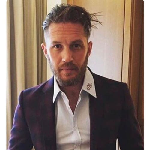 The Tom Hardy Mens Messy Hairstyles