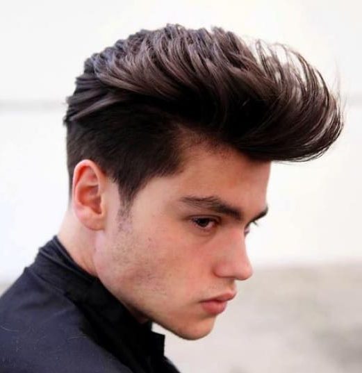 Volume Quiff With Cropped Sides 50's hairstyles men