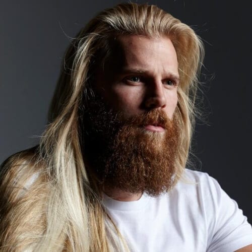 Blonde Hair Red Beard Viking Styles