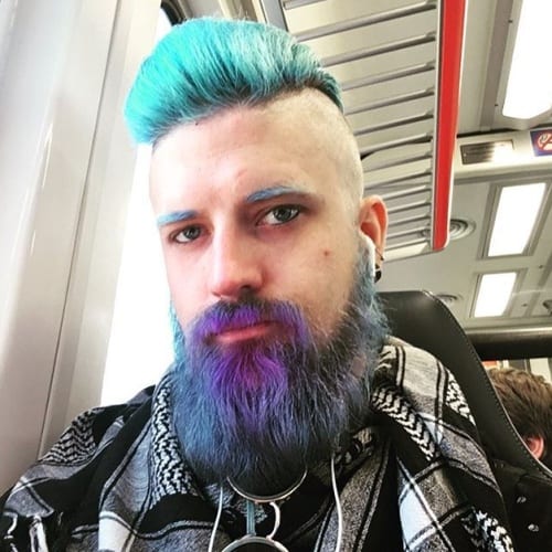 Colored Viking Beards