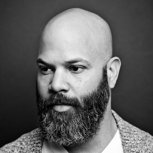 Classy Thick Beard for Bald Guys