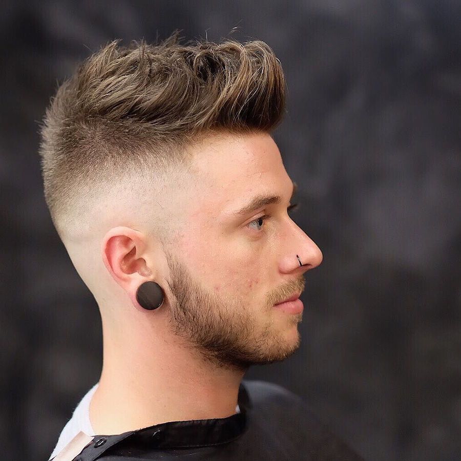 Short Sides Long Top Hairstyle