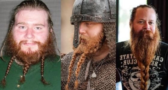 The Braided Viking Beard