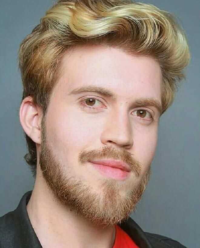 Blonde Beard Styles for mens