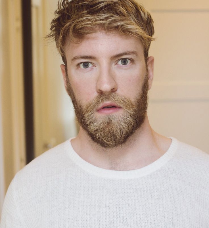 Blonde Beard Styles of men