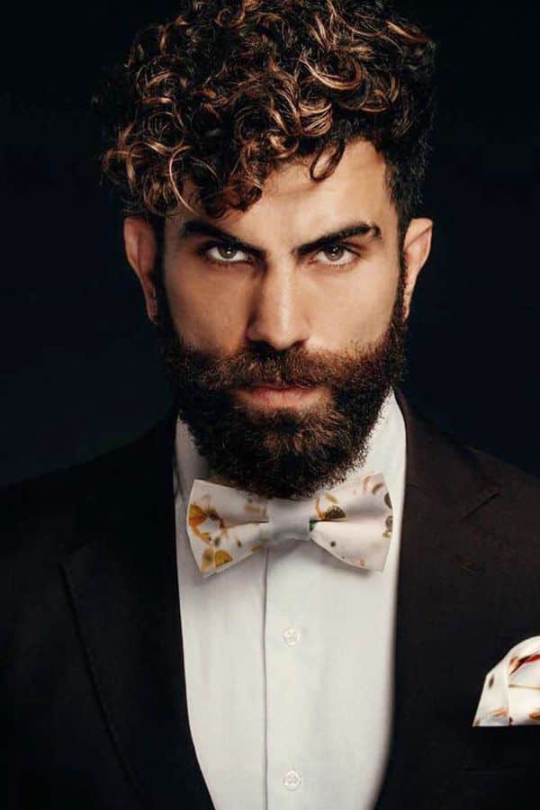Mens Wedding Hairstyle Short And Curly