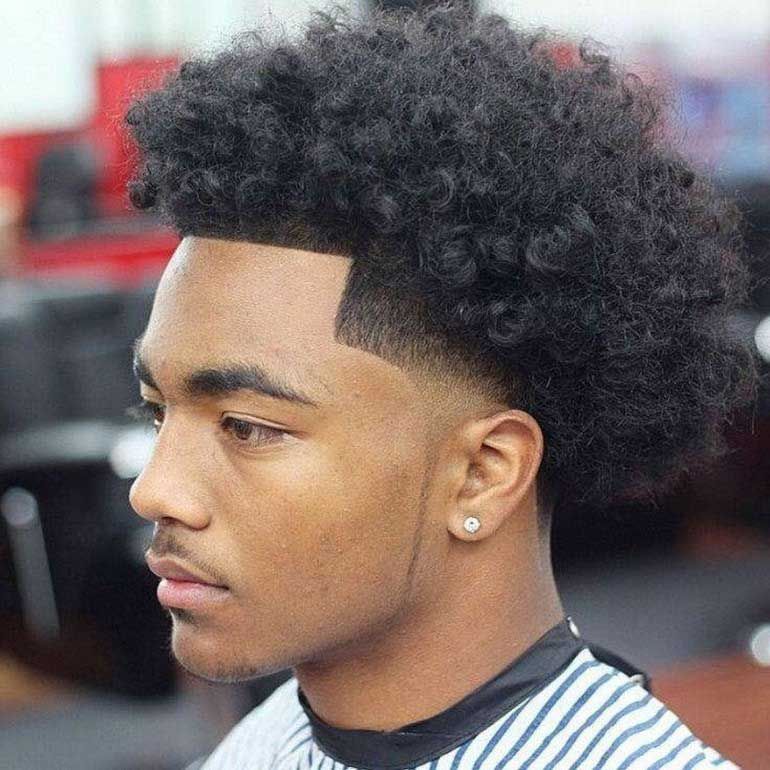 Fade Haircut For Black Mens