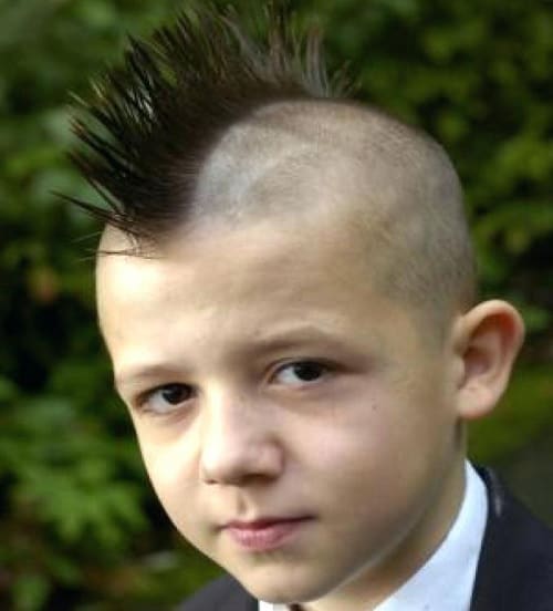 hairstyle for 10 year old boy