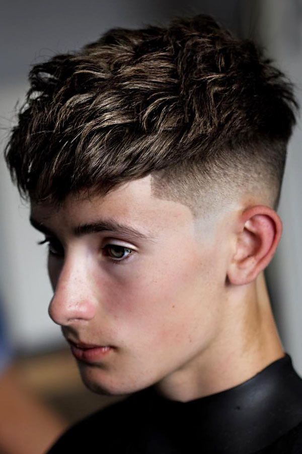 boys haircuts Classic French With High Fade