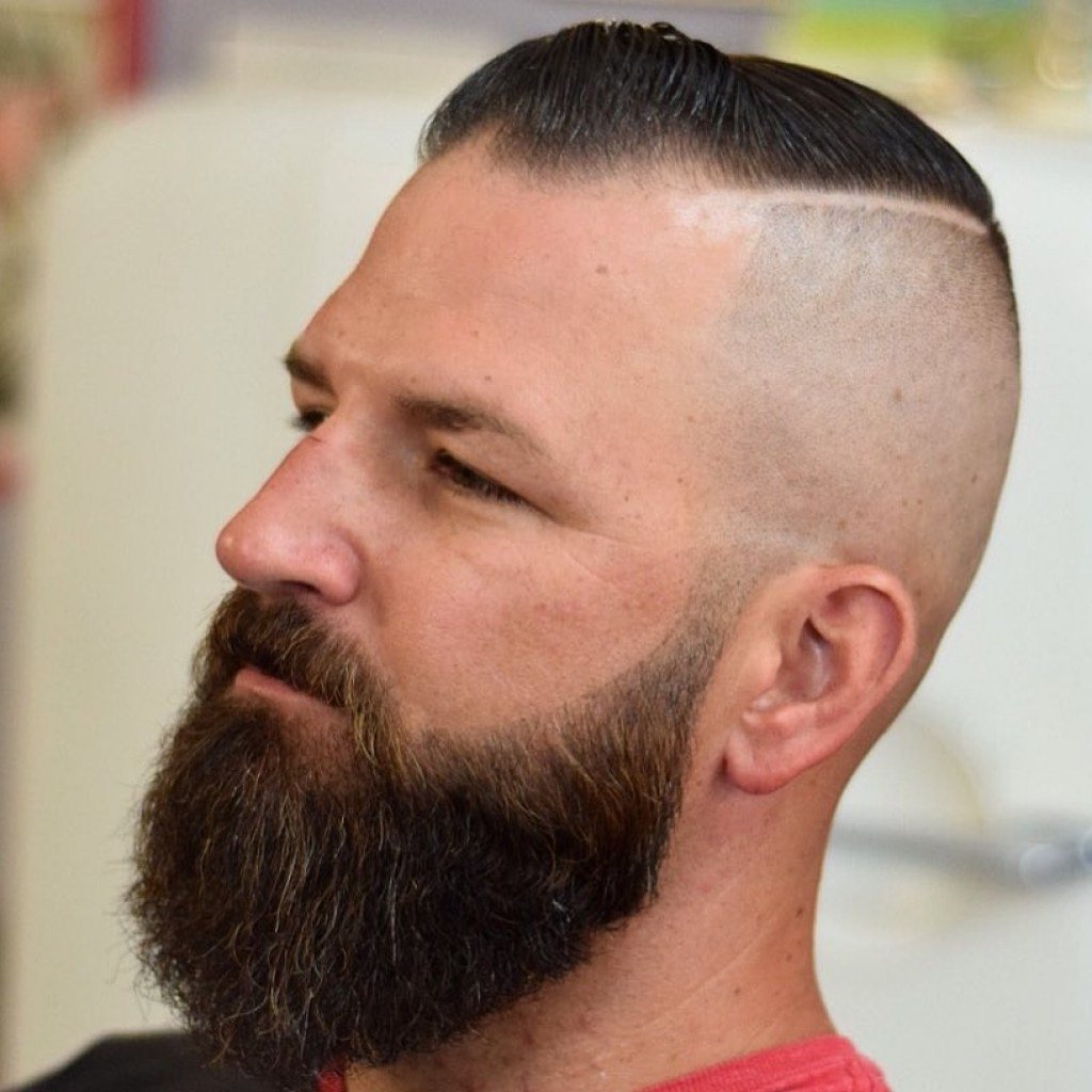 High and Tight with Beard