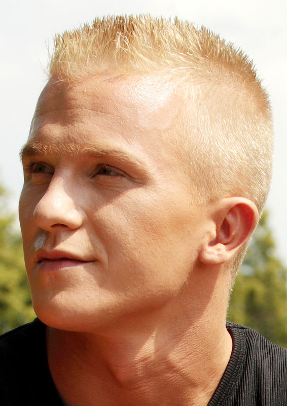 High and Tight with Blond Hair