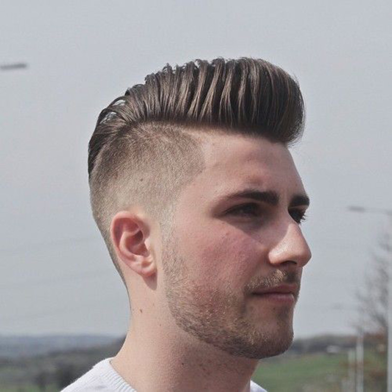 High and Tight with Pompadour